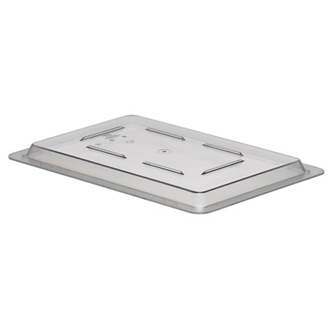 Cambro Food Storage Box Cover 12x18", Flat, Clear