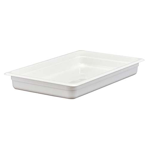 Cambro Food Pan 1/1 Size, 2.5", White