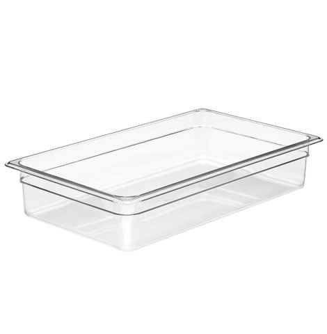 Cambro Food Pan 1/1 Size, 4", White