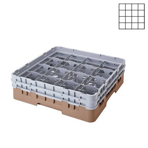 CR16-COMPT. F/SIZE CUP RACK, BEIGE, CAMBRO