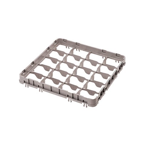 Cambro 20-Compartment Half Drop Extender, Soft Gray