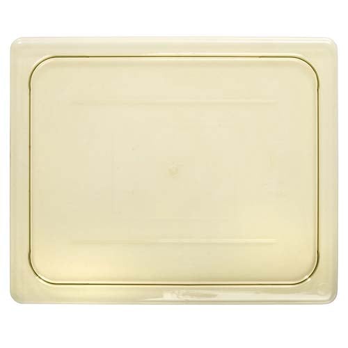 Cambro Flat Lid For 1/2 Size H-Pan, Amber