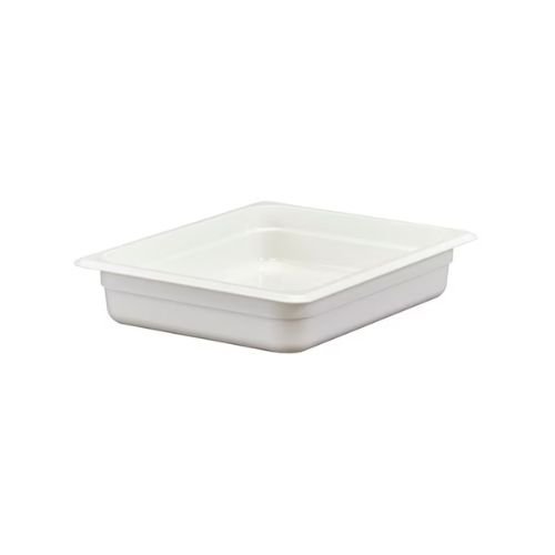 Cambro Food Pan 1/2 Size, 2.5", White