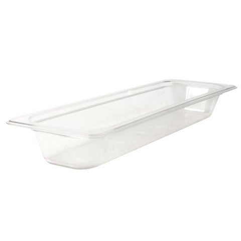 Cambro Food Pan 1/2 Size Long, 2.5", Clear