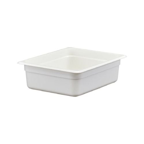 Cambro Food Pan 1/2 Size, 4", White