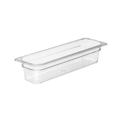 Cambro Food Pan 1/2 Size Long, 4", Clear