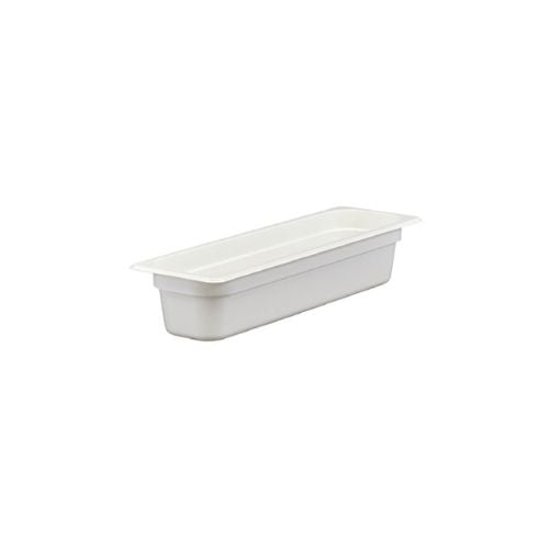 Cambro Food Pan 2/4 Size, 4", White