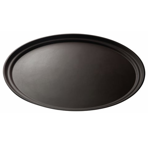 Cambro Camtread Oval Tray 25", Tavern Tan