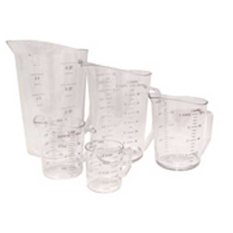 Cambro Polycarbonate Measuring Cup L11.9xW7.1xH7.9cm / L4.7xW2.8xH3.1", 225Ml / 8Oz, Clear, Camwear®