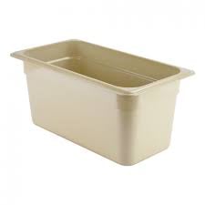 H-PAN 1/3 SIZE, 2.1/2" DEEP, TEMP TOLERANCE -40˚C to 190˚C, SANDSTONE, CAMBRO