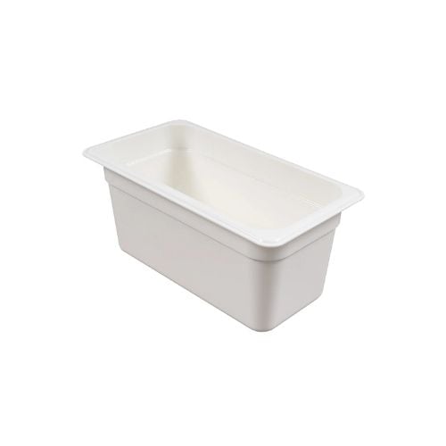 Cambro Food Pan 1/3 Size 6", White