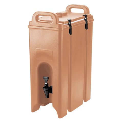 Cambro Camtainer 5Gal, Coffee Beige