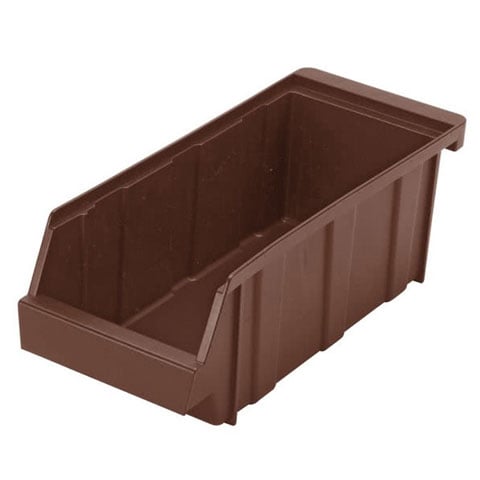 Cambro Organizer Bin, Dark Brown