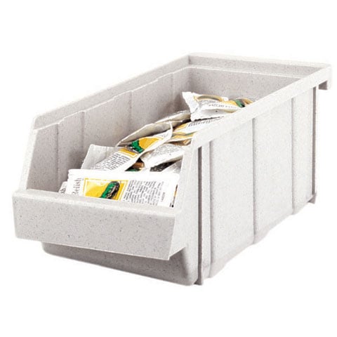 Cambro Organizer Bin, Speckled Gray