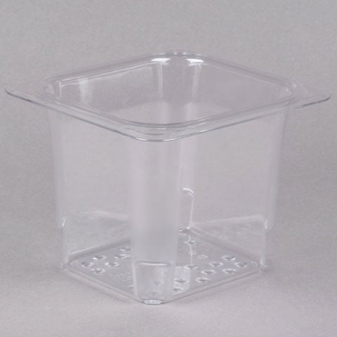 Cambro Food Pan Colander 1/6x5", Clear