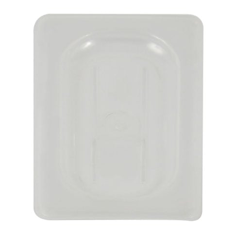 Cambro Polypropylene Flat Lid For 1/9 Size GN Food Pan, Translucent