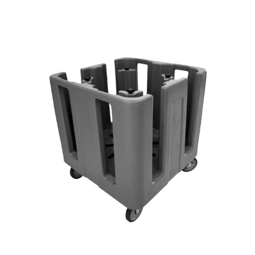 Cambro Adjustable Dish Caddy With 4 Dividers L76xW76xH84cm, Black, R-Series