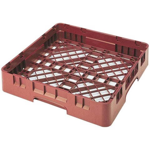 Cambro CR Full Size Base Rack, Cranberry