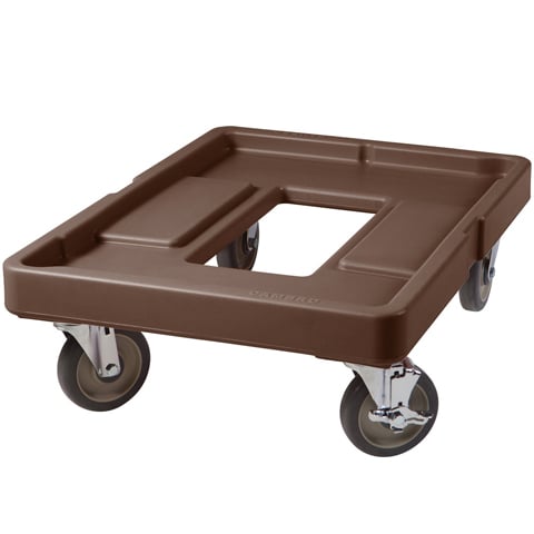 Cambro Camdolly, 4"x8"x9", Dark Brown