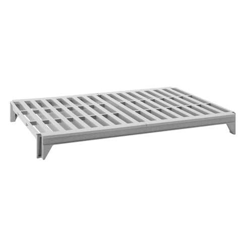 POLYPROPYLENE 1 VENTED SHELF KIT L122xW61cm / L48xW24", SPECKLED GREY, CAMSHELVING®, CAMBRO