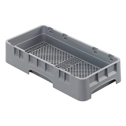 Cambro Half Flatware Rack, Soft Gray