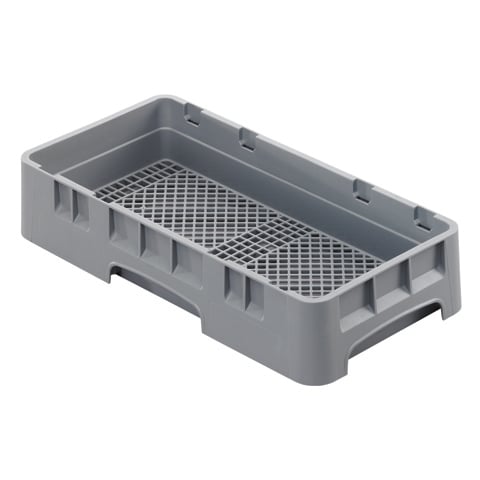 Cambro Half Flatware Rack, Soft Gray