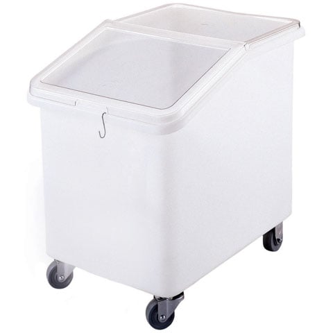Cambro Slant Top Ingredient Bin 37Gal, White