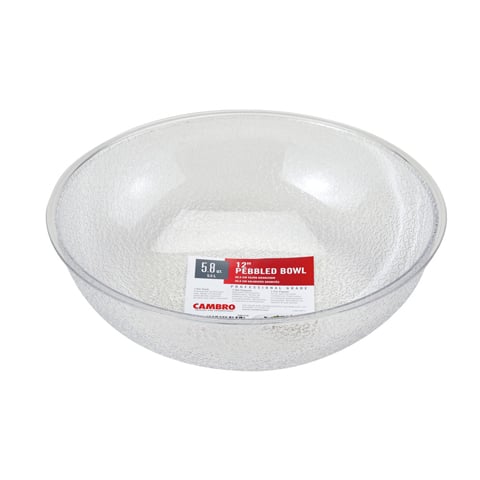 Cambro Round Pebbled Bowl 12"