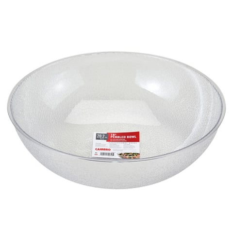 Cambro Round Pebbled Bowl 18"