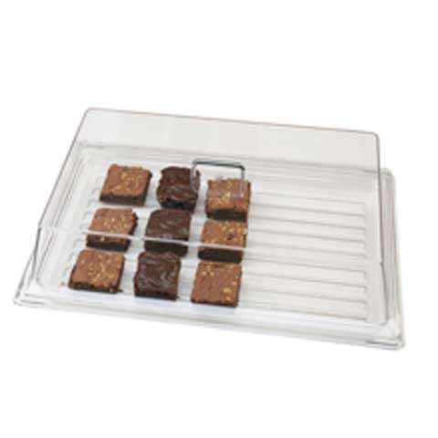 Cambro Display Rectangular Cover 12x20", Clear