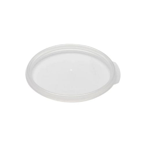 Cambro Polypropylene Round Tight Lid With Seal For 1.9L, 3.8L / 2Qt, 4Qt Round Storage Container Ø18.3cm / Ø7.2", Translucent