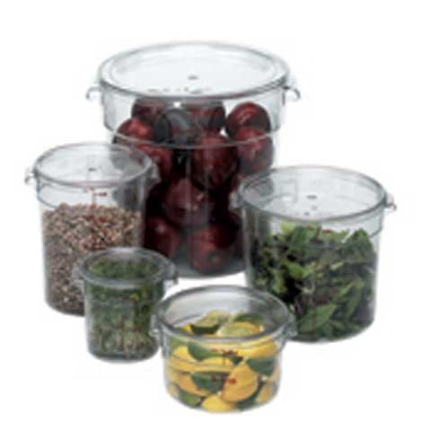 Cambro Cover Fit Round Container 1qt, Clear