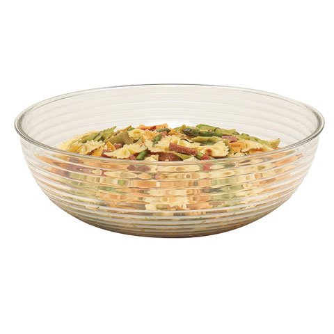 Cambro Round Ribbed Bowl 12", Clear
