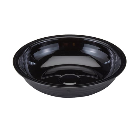 Cambro Round Ribbed Bowl 6", Black