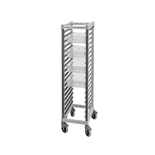 Cambro Single Column Trolley For 18XGN 1/1 Insert L73.03xW43.8xH170.7cm, Speckled Grey, Camshelving