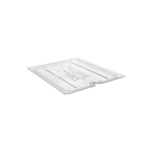 Cambro Notched Cover For Food Pan 1/1 Size, With Handle, Clear