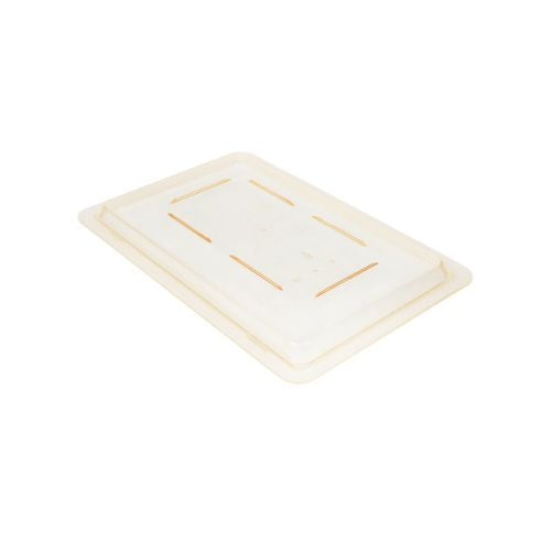 Cambro Polycarbonate Flat Lid For Food Storage Box L30.5xW45.7cm, Yellow, Camwear