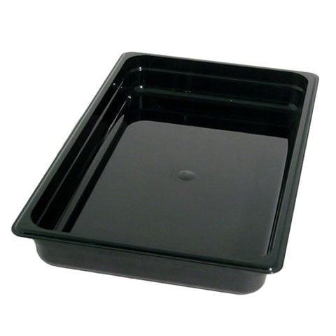 Cambro Food Pan 1/1 Size, 2.5", Black