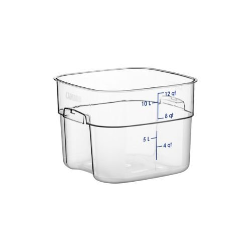 Cambro Freshpro PC Camsquare Food Container 11.4L/12Qt, Clear