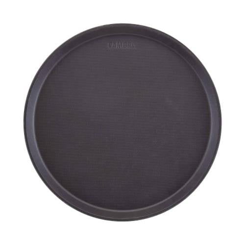 Cambro Camtread Round Tray 14", Black Satin