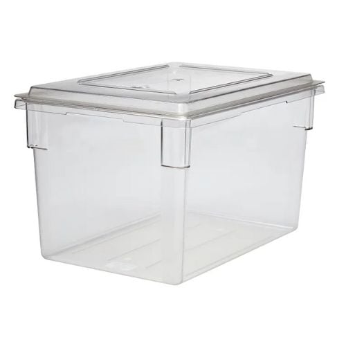 Cambro Polycarbonate Food Storage Box L66xW46xH38cm, 83.3L, Clear