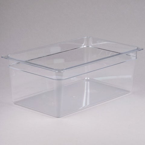 Cambro Food Pan 1/1 Size, 8", Clear