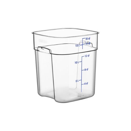 Cambro Freshpro PC Camsquare Food Container 17.2L/18Qt, Clear