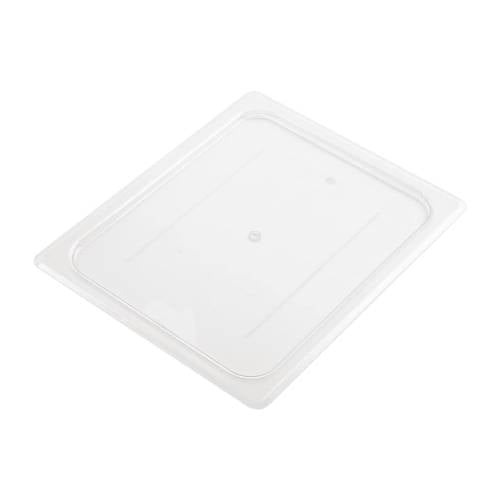 Cambro Flat Lid For 1/2 Size Food Pan, Clear