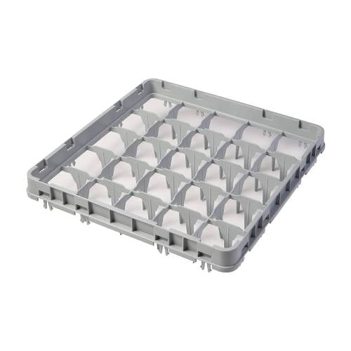 Cambro 25-Compartment Full Drop Extender, Soft Gray