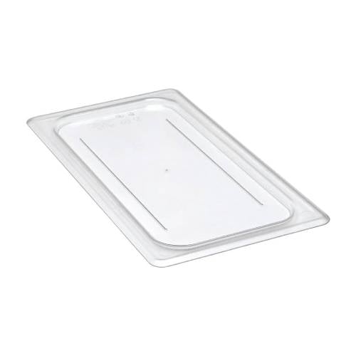 Cambro Flat Lid For 1/3 Size Food Pan, Clear