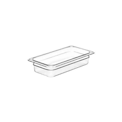 Cambro Food Pan 1/3 Size, 2.5", Clear