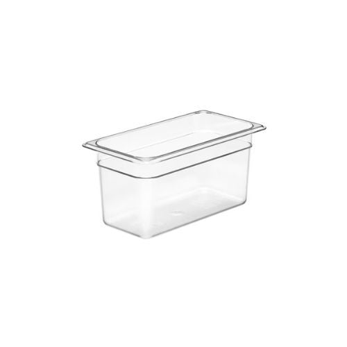 Cambro Food Pan 1/3 Size, 6", Clear