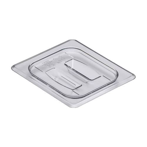 Cambro Cover For Food Pan 1/6 Size, With Handle, Clear