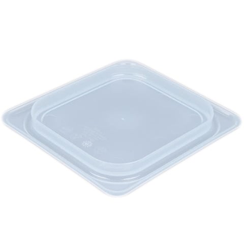 Cambro Polypropylene Seal Cover 1/6 Size Pan, Translucent